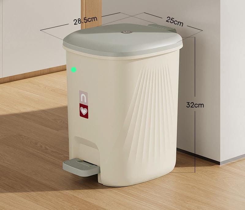Nordic Style Pedal Trash Bin with Lid and removable inner bucket
