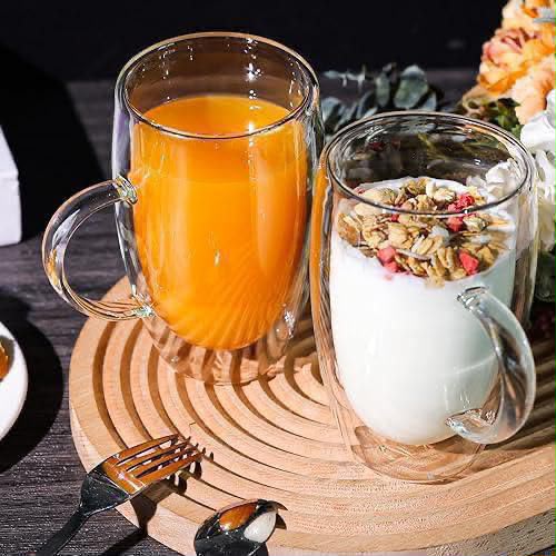 Borosilicate Coffee Double-Sided Mug 450ml