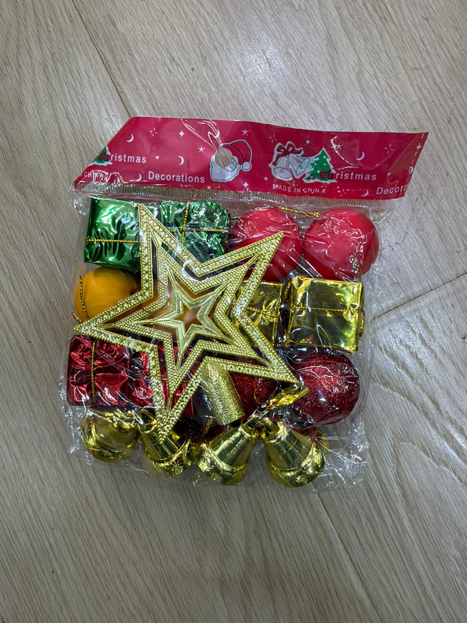 Mixed set with star