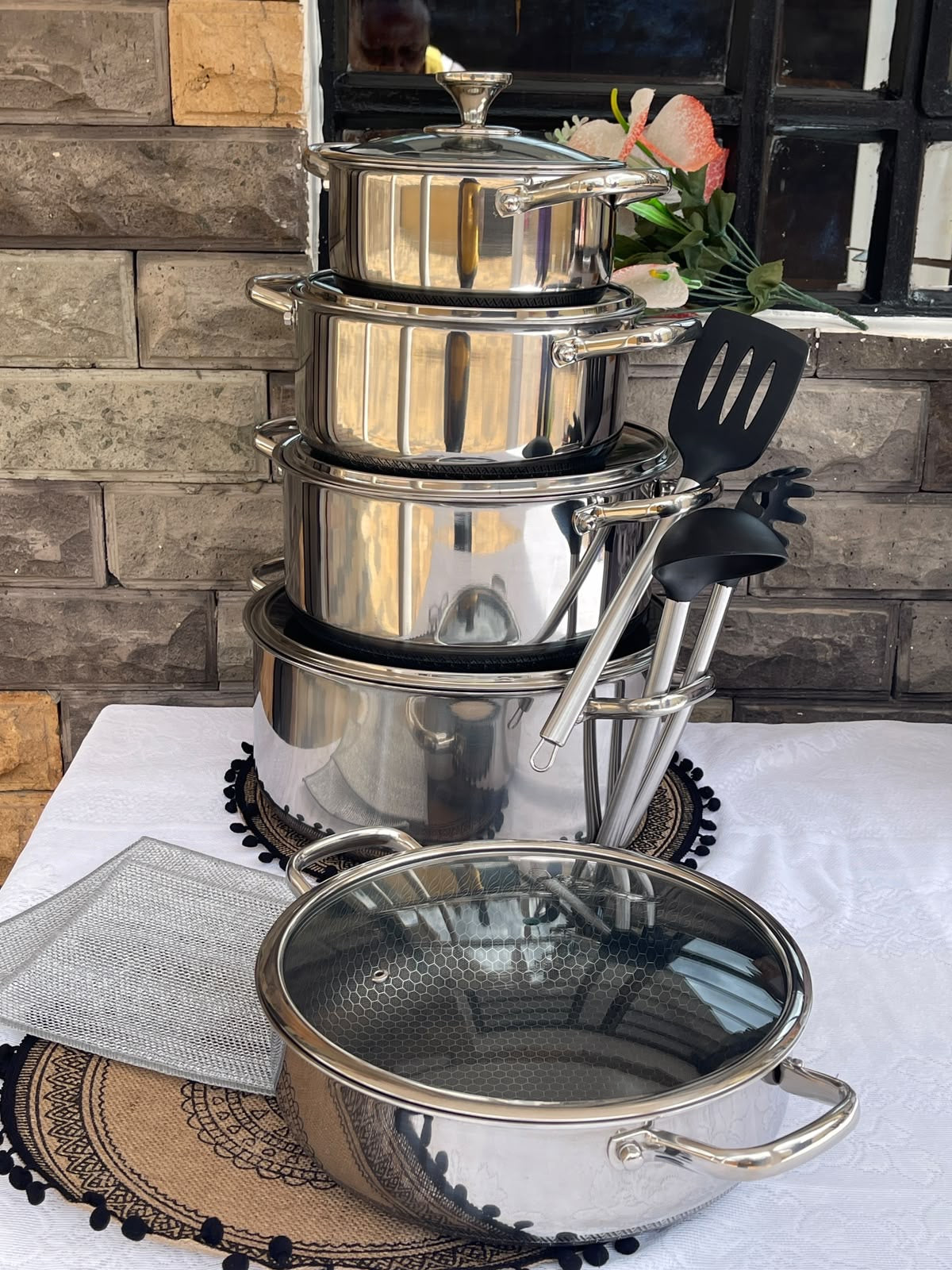 Triple layer cookware