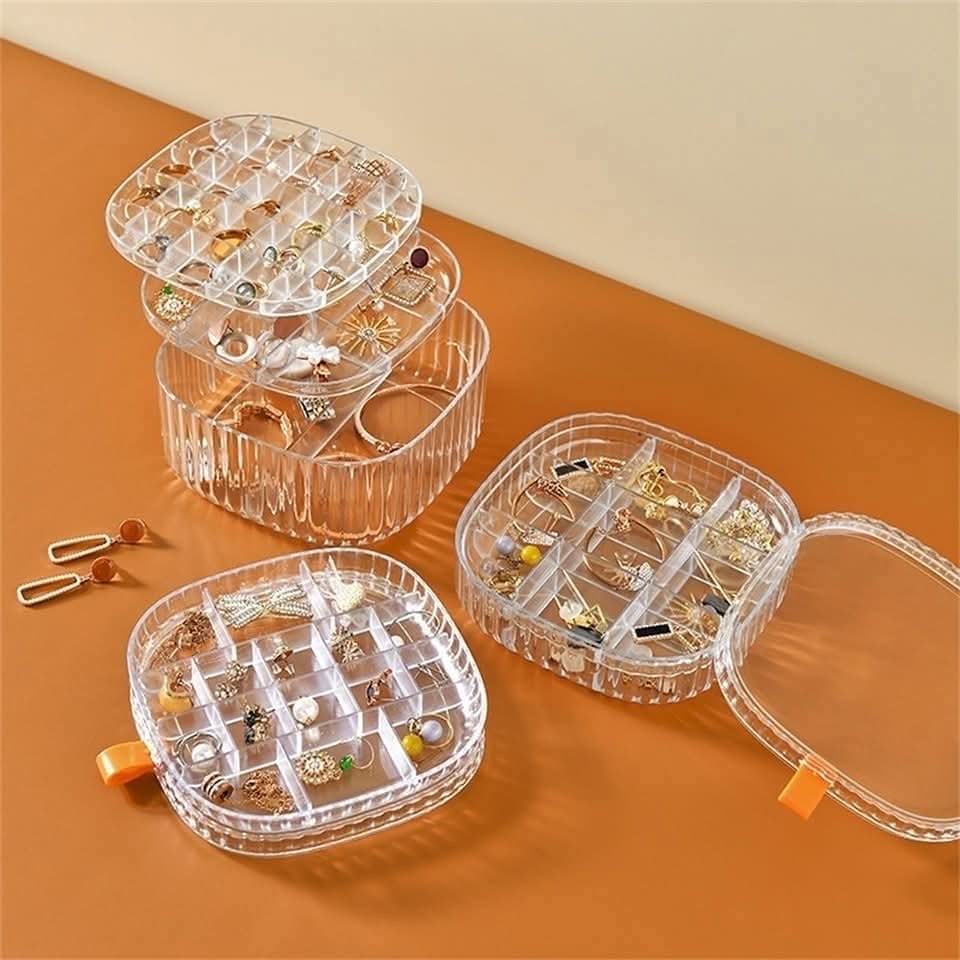 Jewellery storage box
3 layer acrylic jewellery organiser