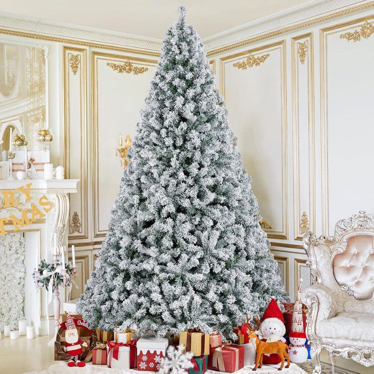 High quality Snow flocked Christmas tree