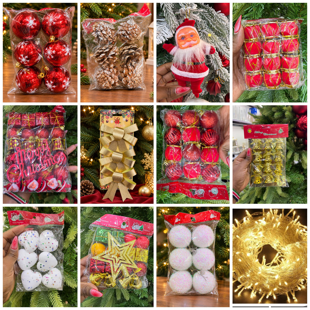 Christmas tree decoration package 2