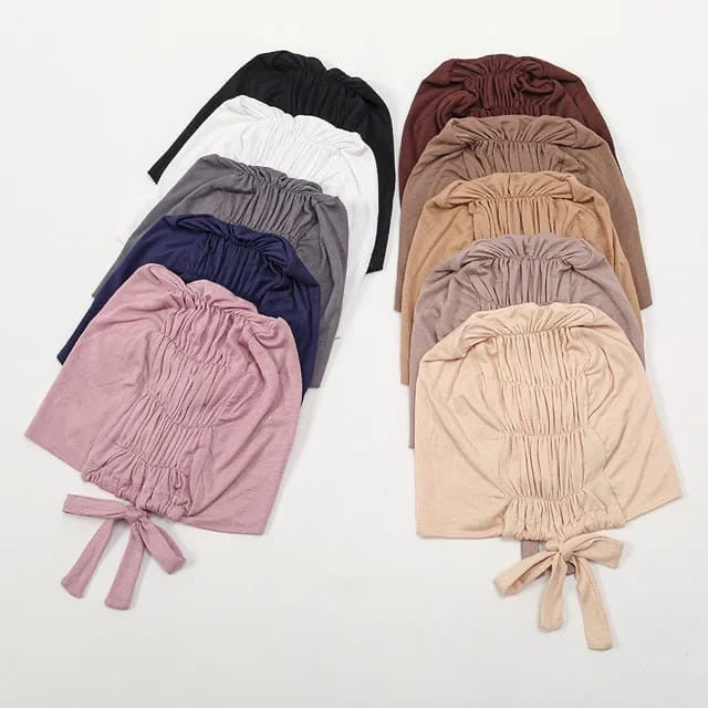 New Soft Modal Turban Hat Cotton Underscarf Bonnet