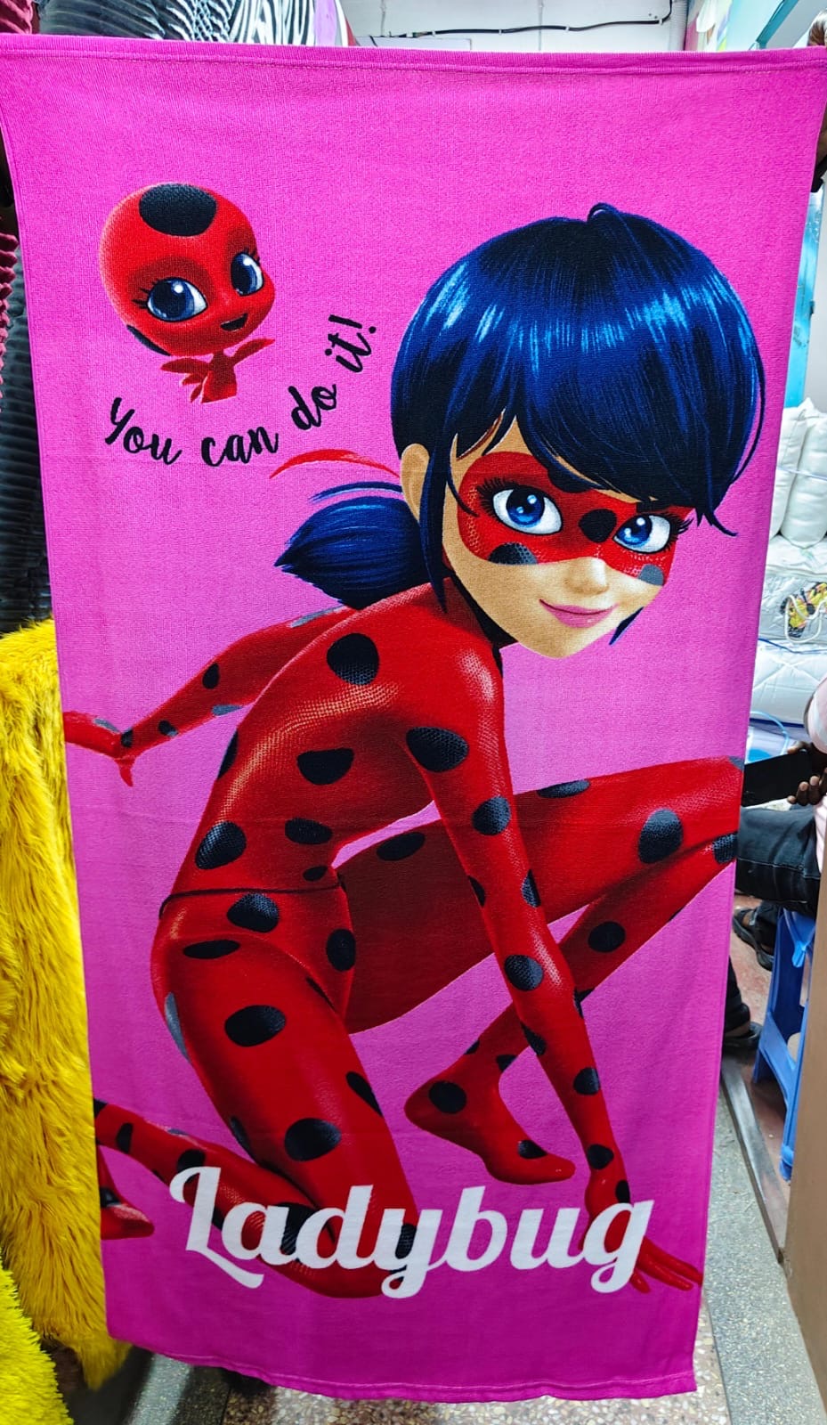 Cartoon themed towels
