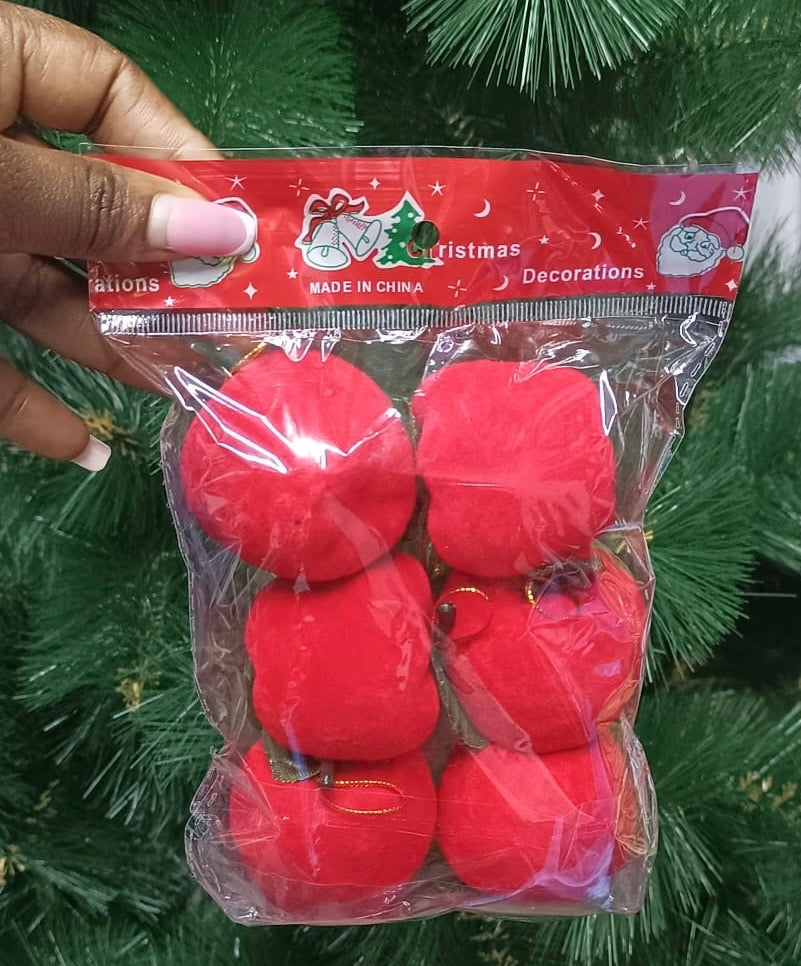 Christmas plums 6pcs