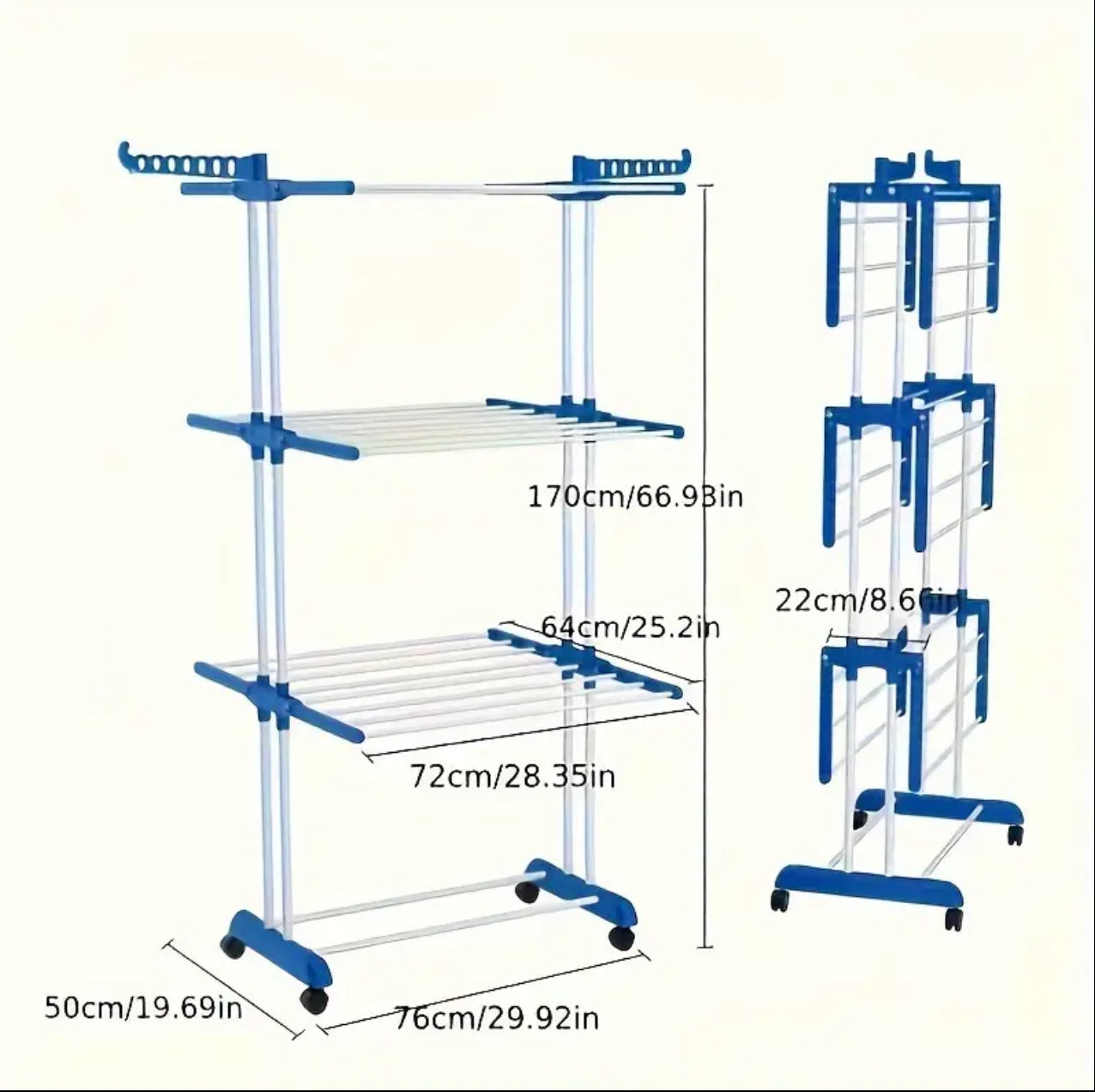 Portable / Movable Cloth Drying Rack