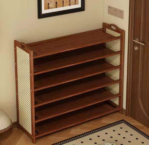 5 Layer Bamboo shoe rack