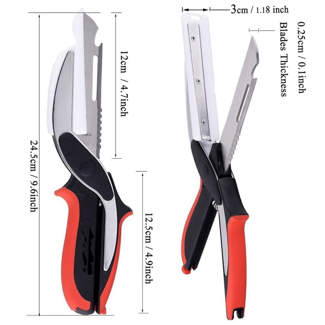 6 in 1 smart vegetable scissors