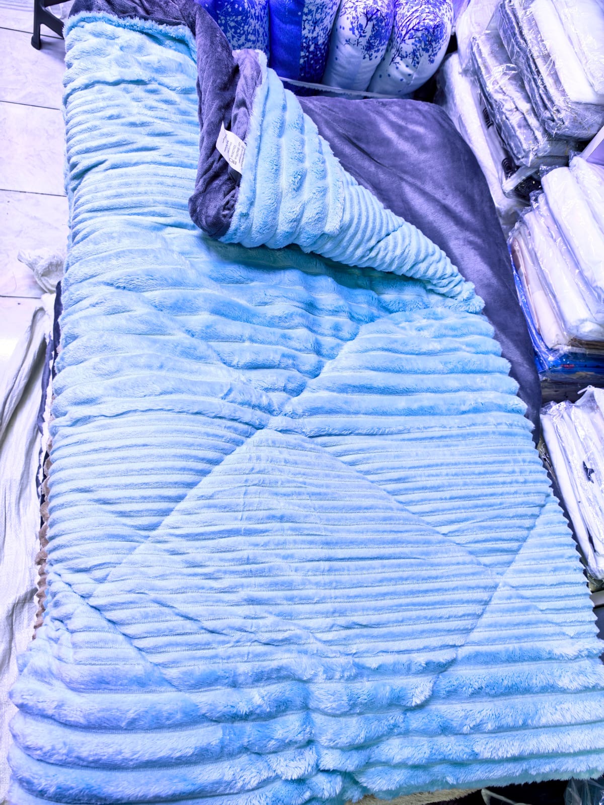 single velvet Duvet