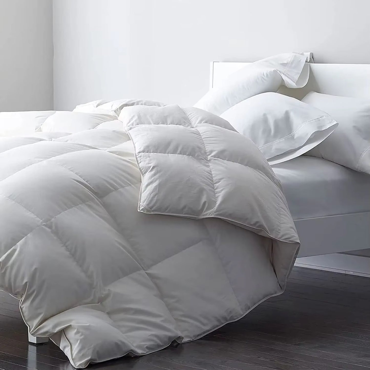White goose cotton premium fluffy duvet
