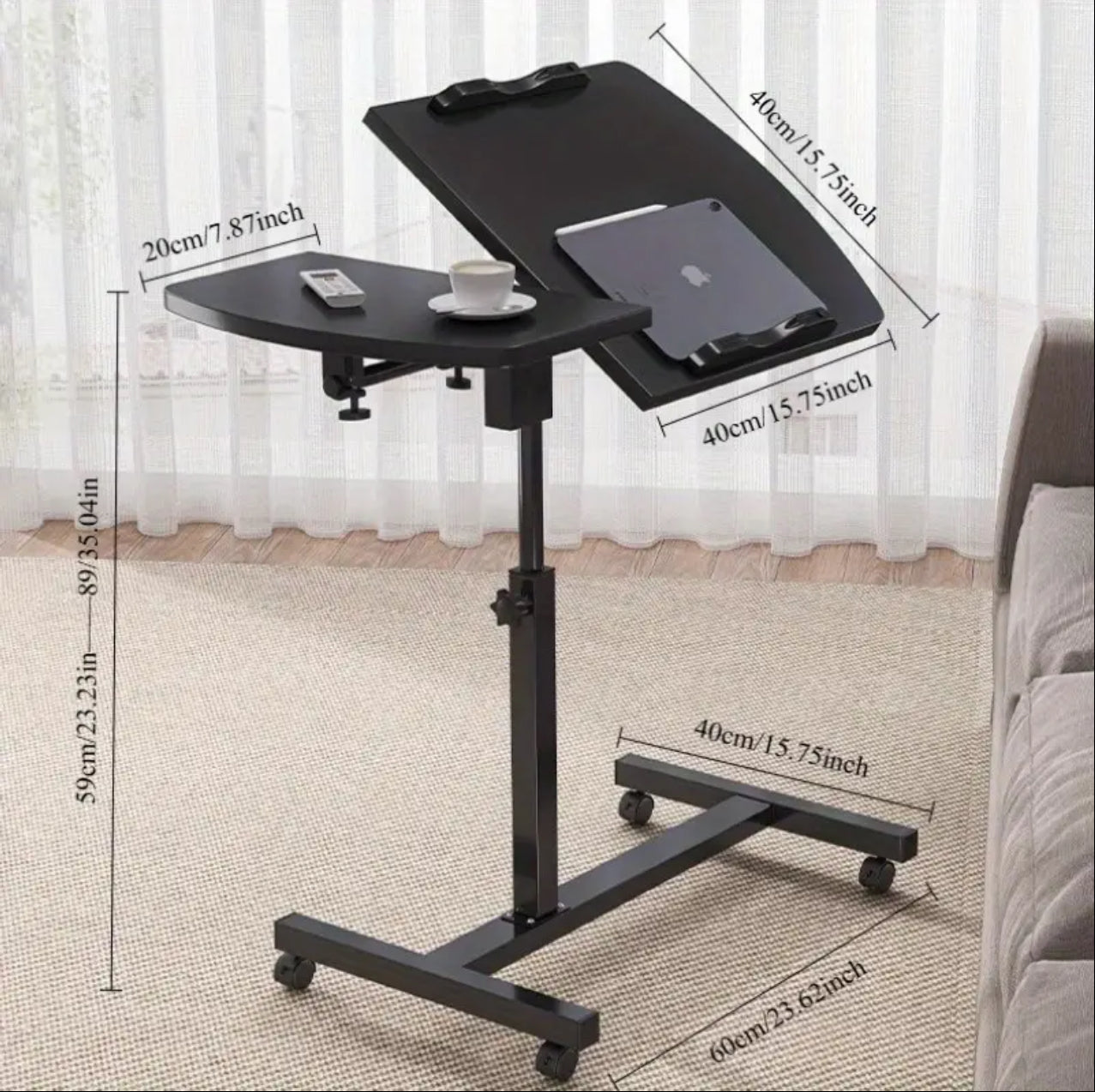 Heavy gauge Foldable Computer desk