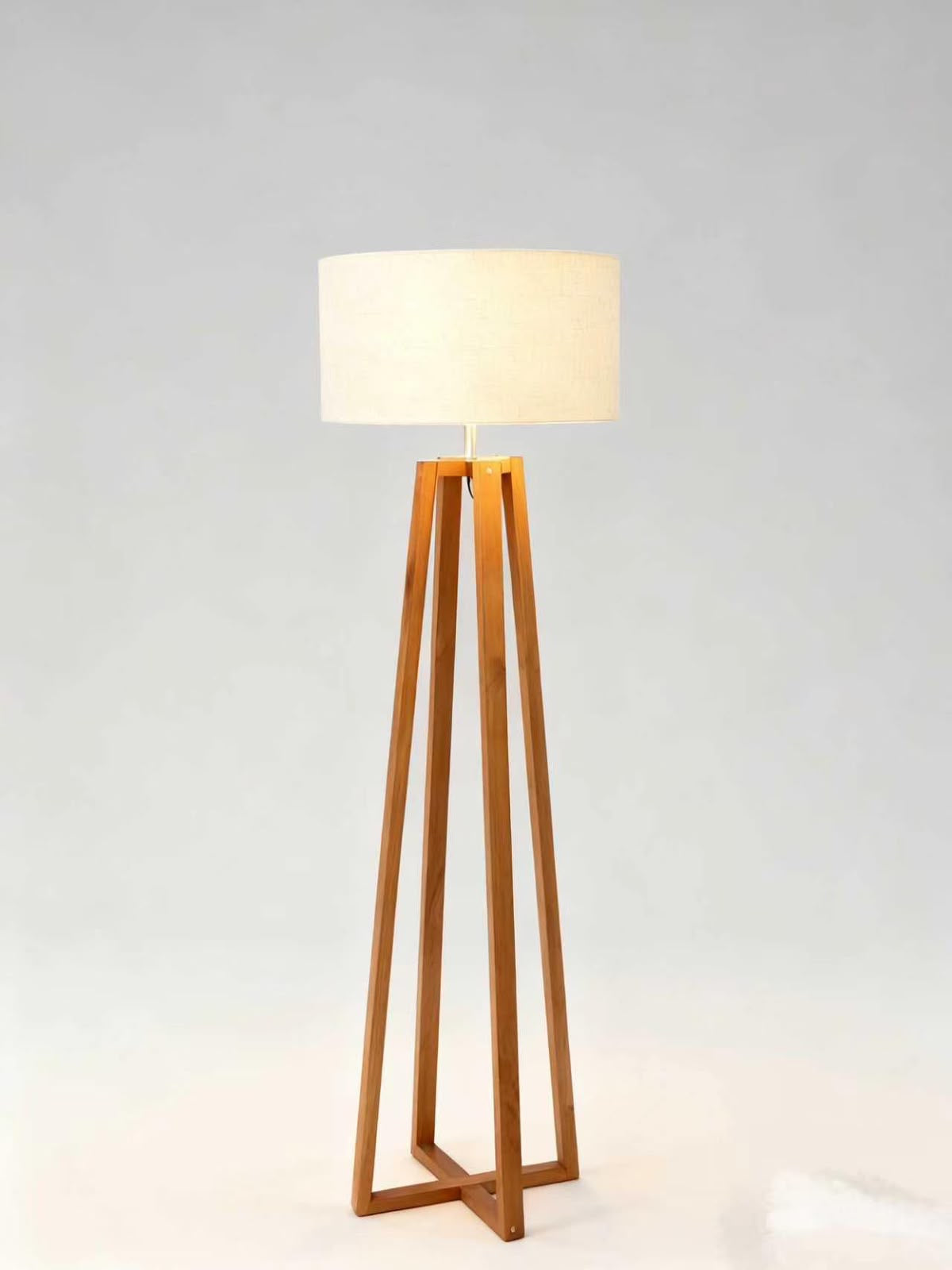 Wooden Floor Lamp