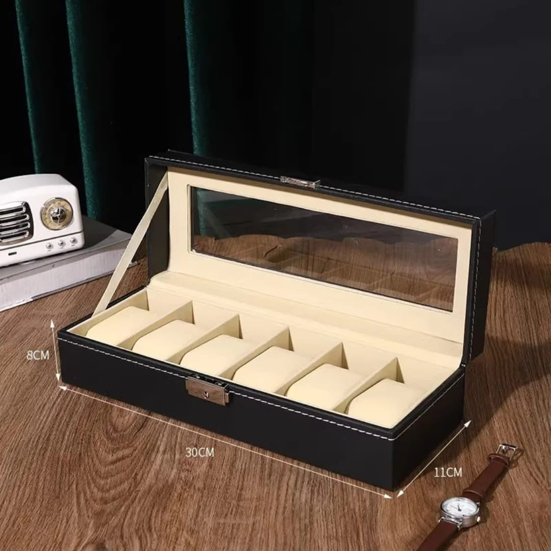 6 slots watch organizers