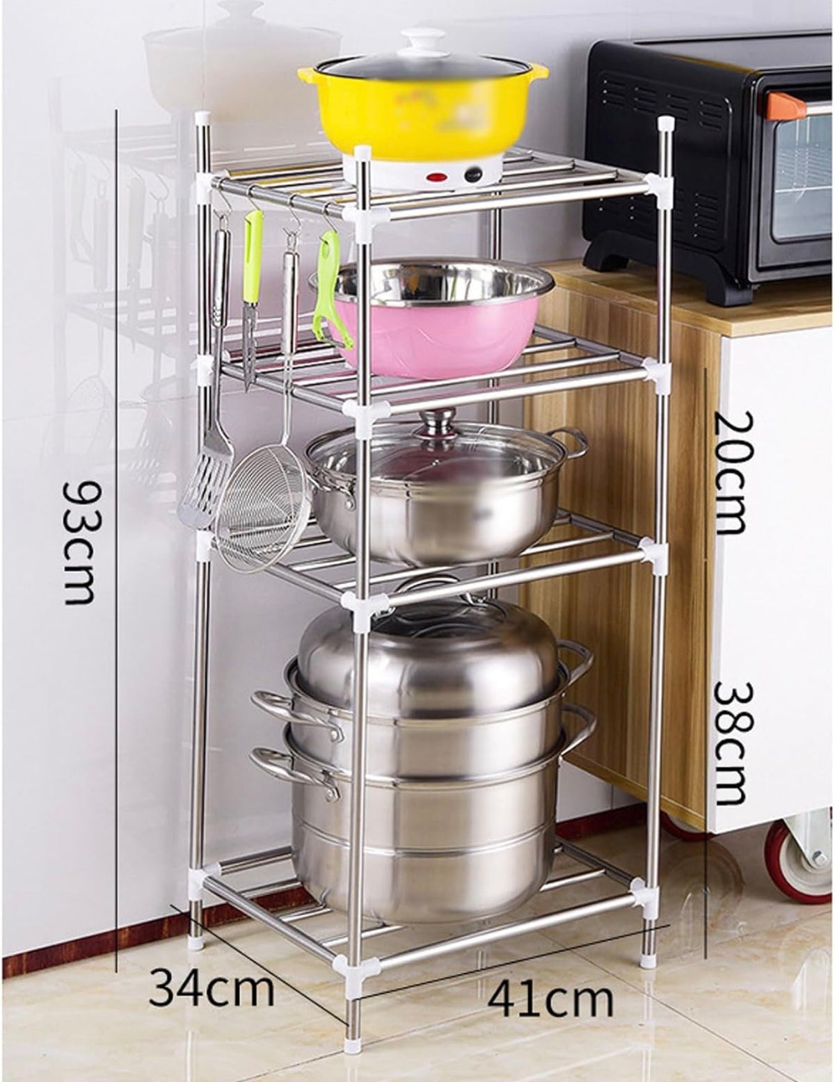 multi purpose rack four layers