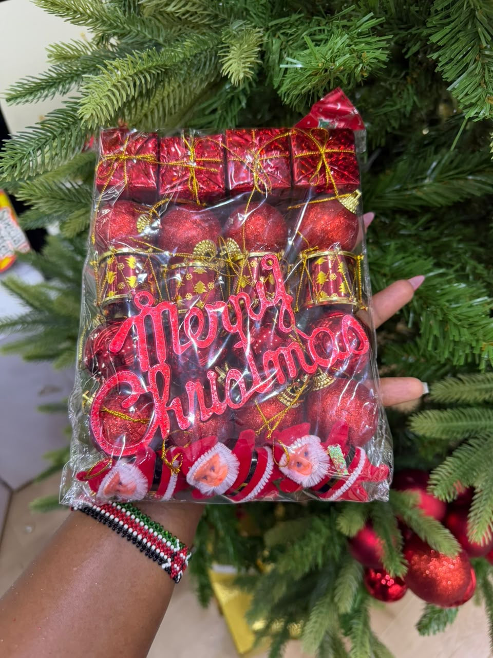 Mixed set with Santa