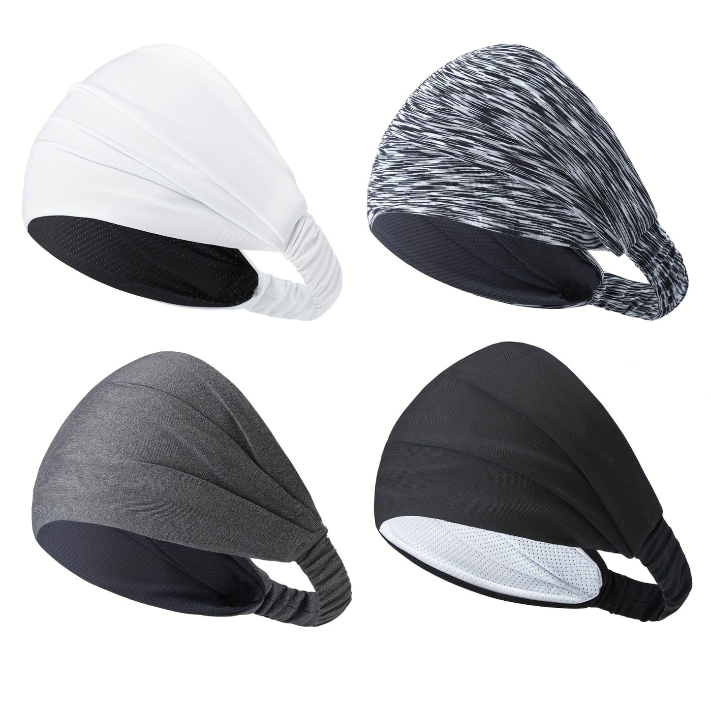 Women's Boho Headbands featuring thick, elastic, non-slip design