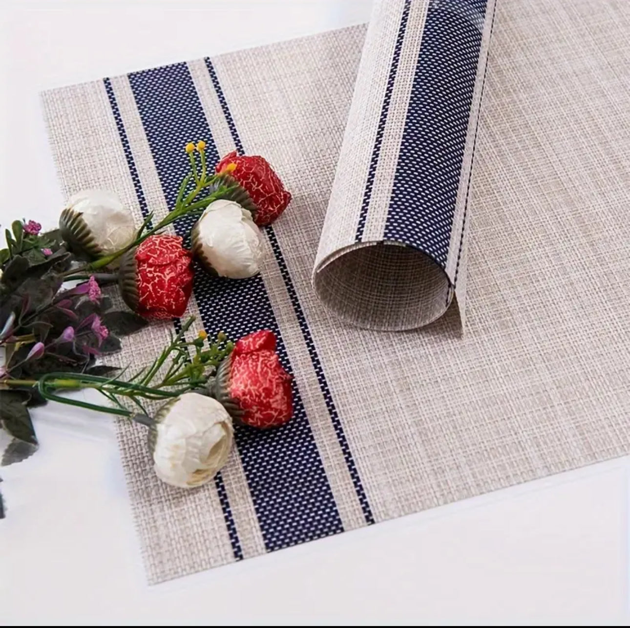 6pcs pvc table mats