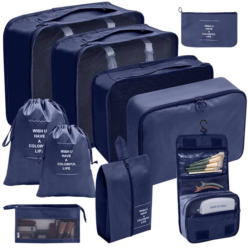 10pcs Luggage Travel Organizers For Suitcase