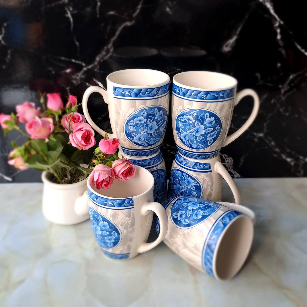 6PC coffee/tea cups 300ml