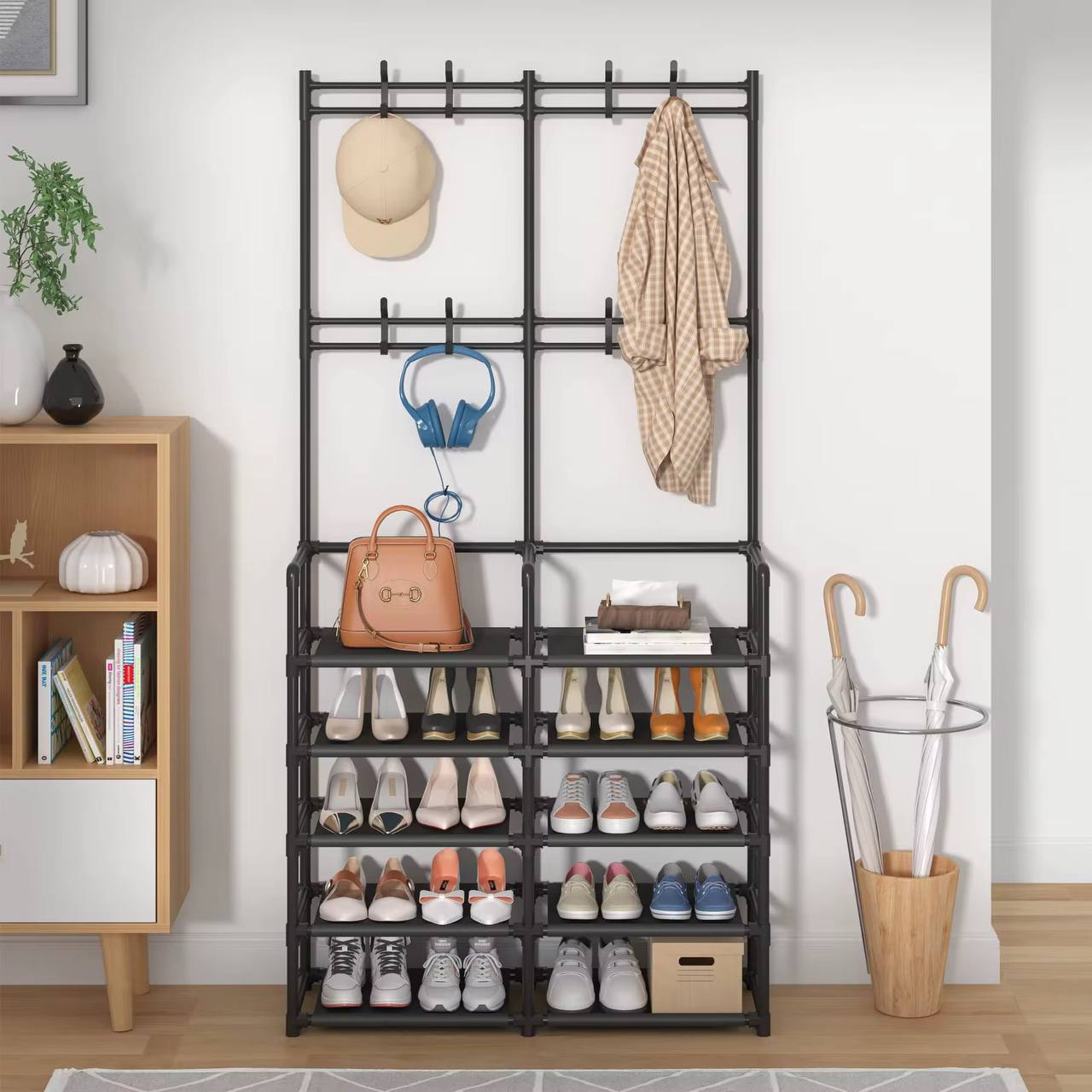 Multi-Functional dust free Metallic Rack