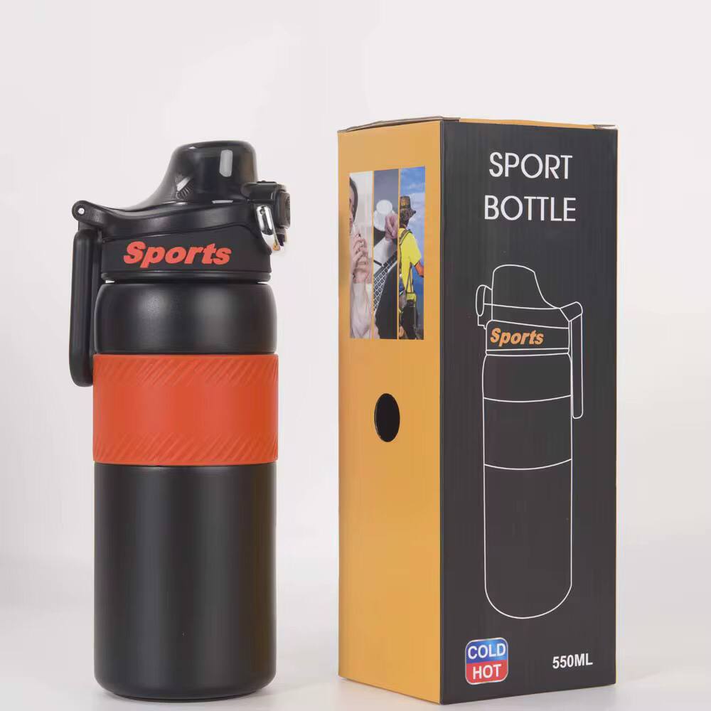 Stainless steel double wall 750ml Amszm sport thermocup bottle