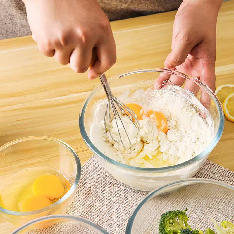 High borosilicate Glass Bowls
Perfect for baking/serving.
Very good quality