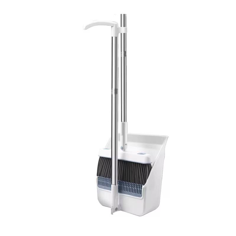 360° Rotating Long Broom & scoop dustpan set