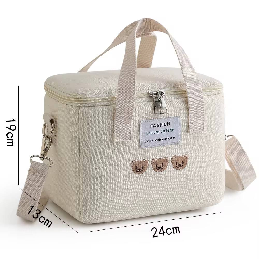 Lunch Bags Canvas Crossbody Bags