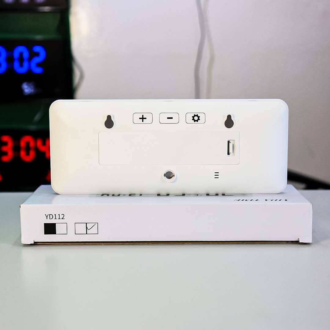 SLIM CASIO LCD WEATHER DIGITAL WALL CLOCK