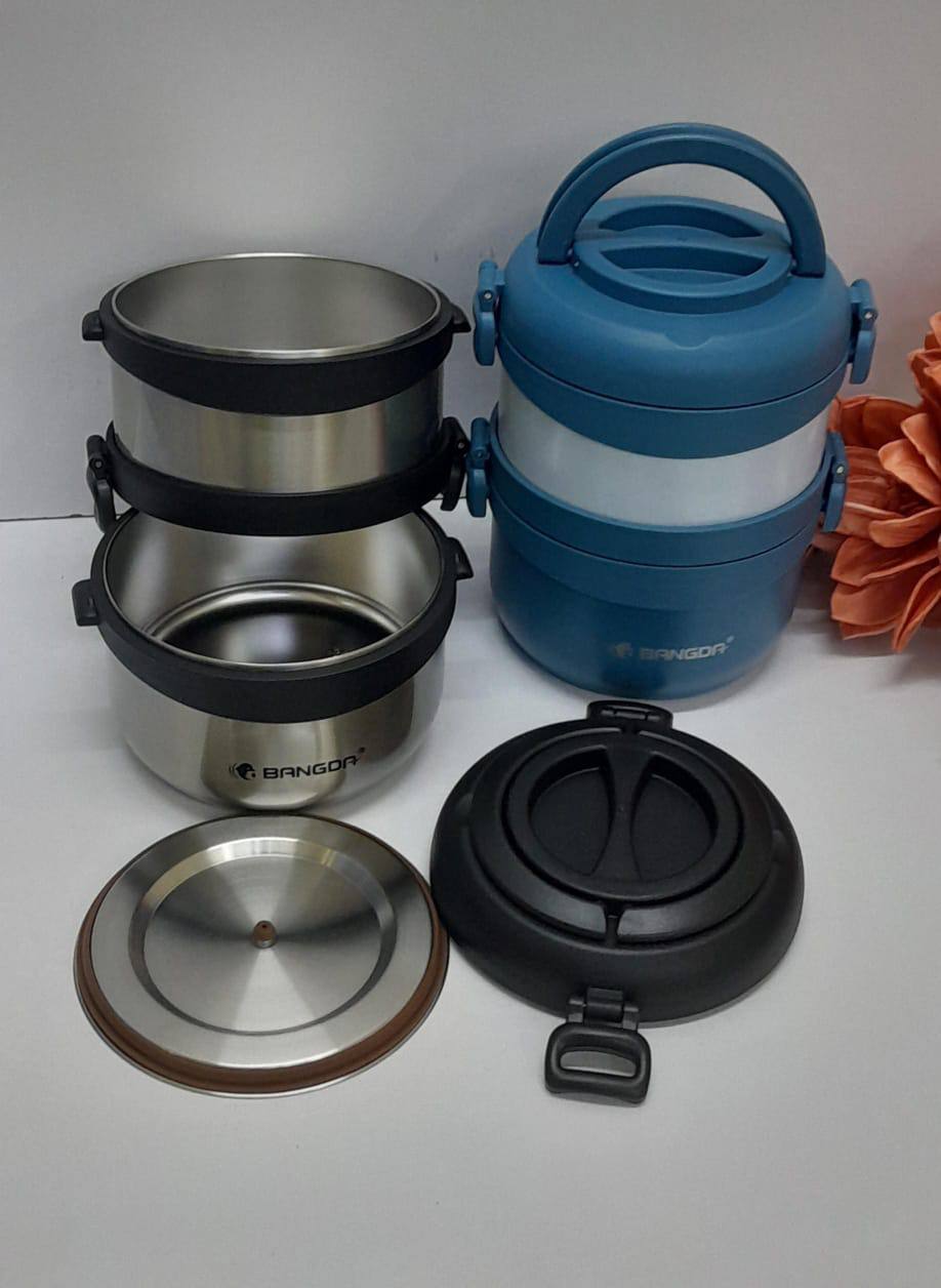 2 in 1 Thermo food flask with insulated bag