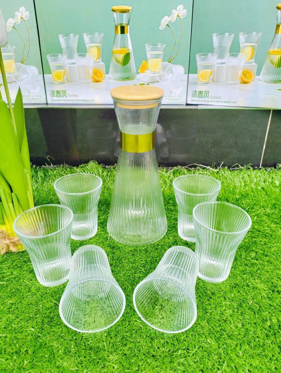 7pcs Water / Juice / Milkshakes Glass set