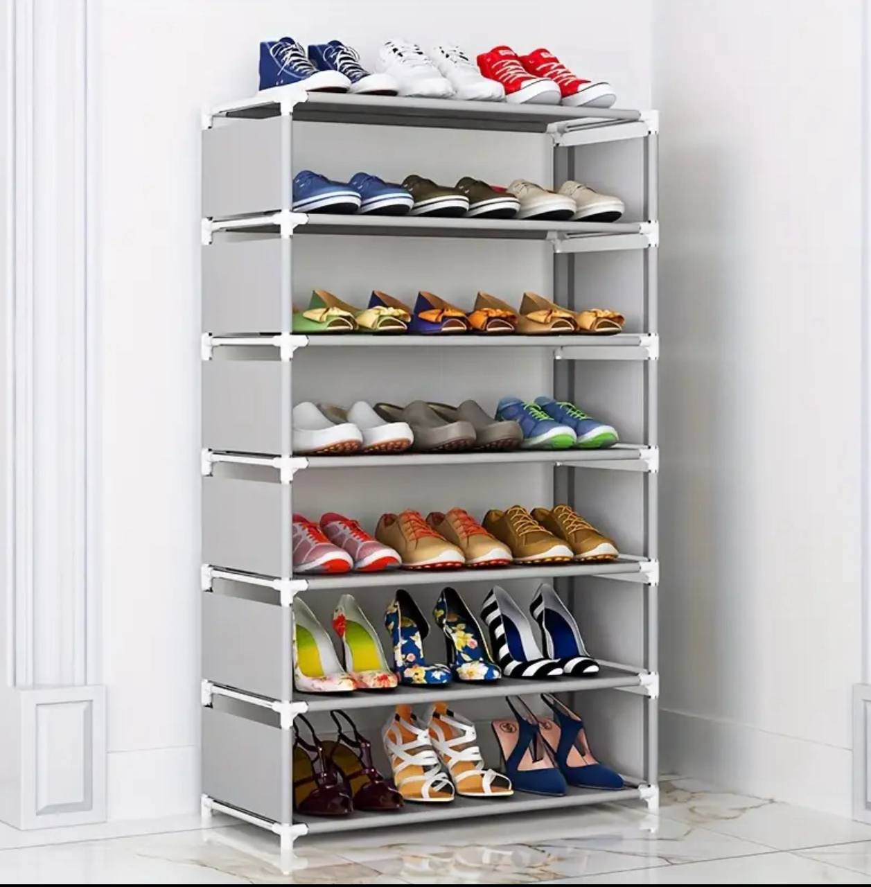 7 Tier shoe rack