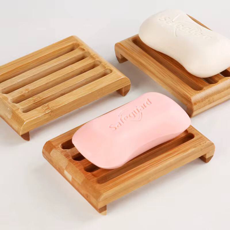 Bamboo soap dish / soap holder