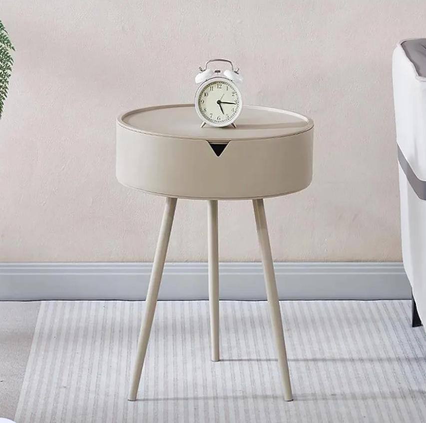 Nightstand with hidden drawers