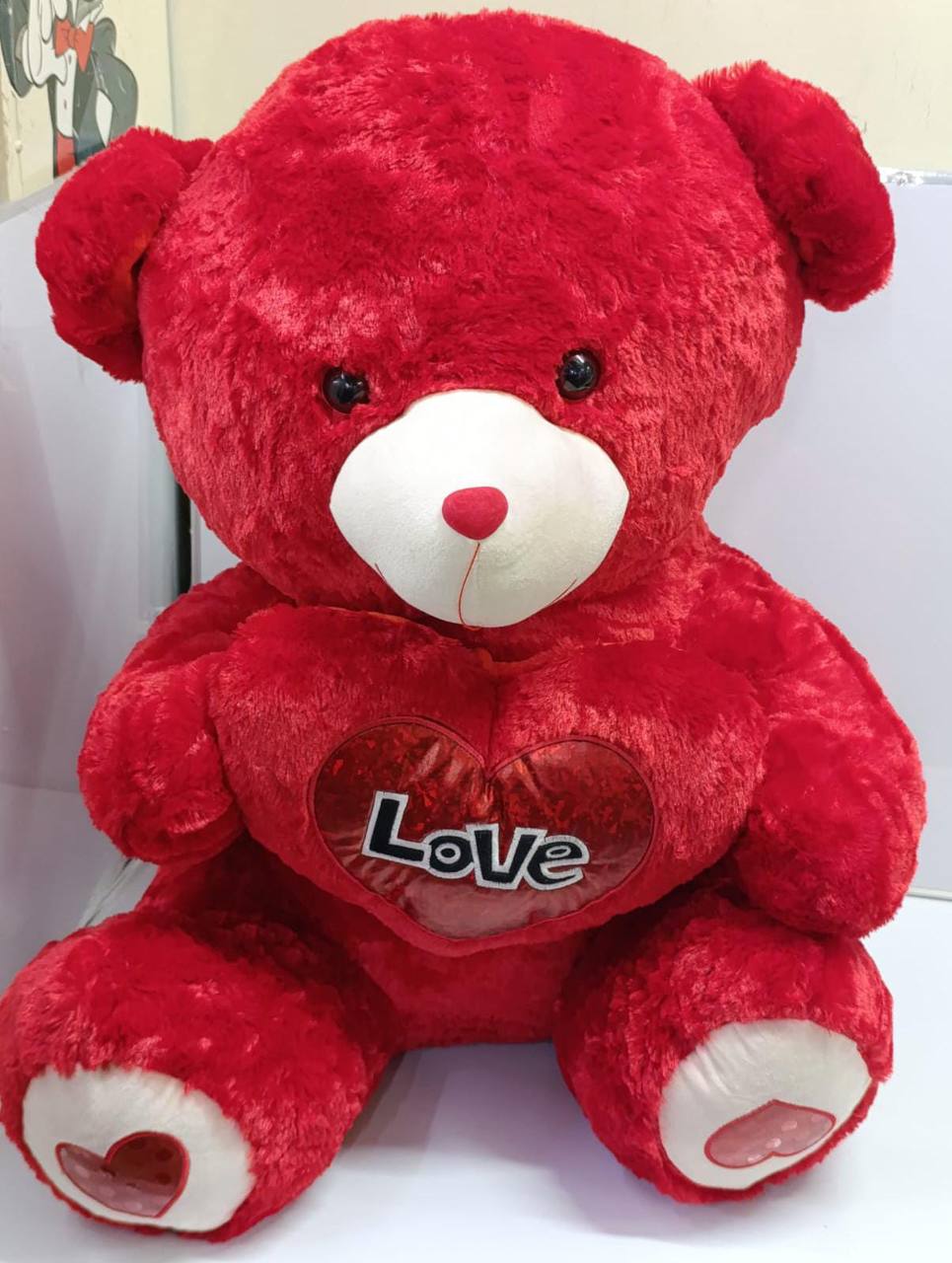 Delight someone special with this 50cm soft teddy bear
