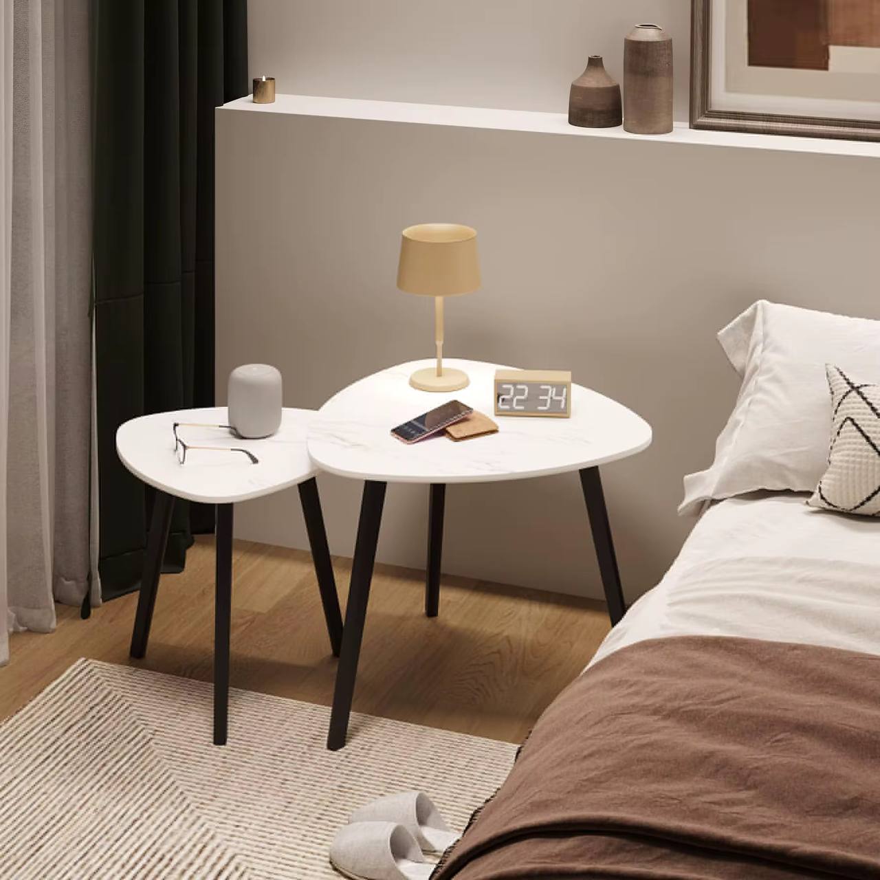2pc set coffee table