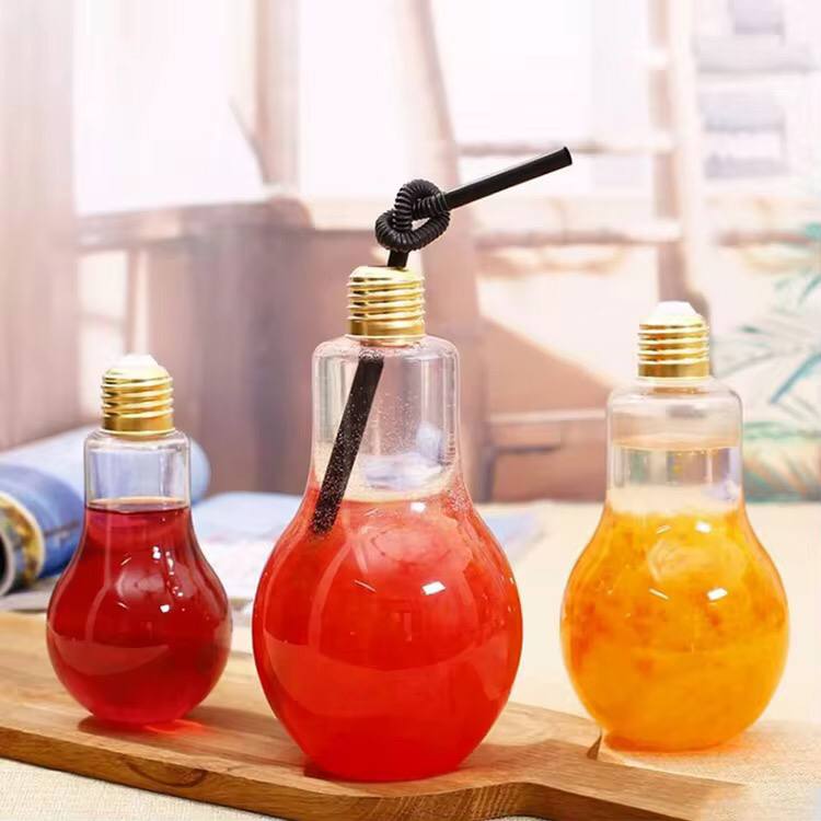 Glass Cups Light Bulb Shaped
3pcs