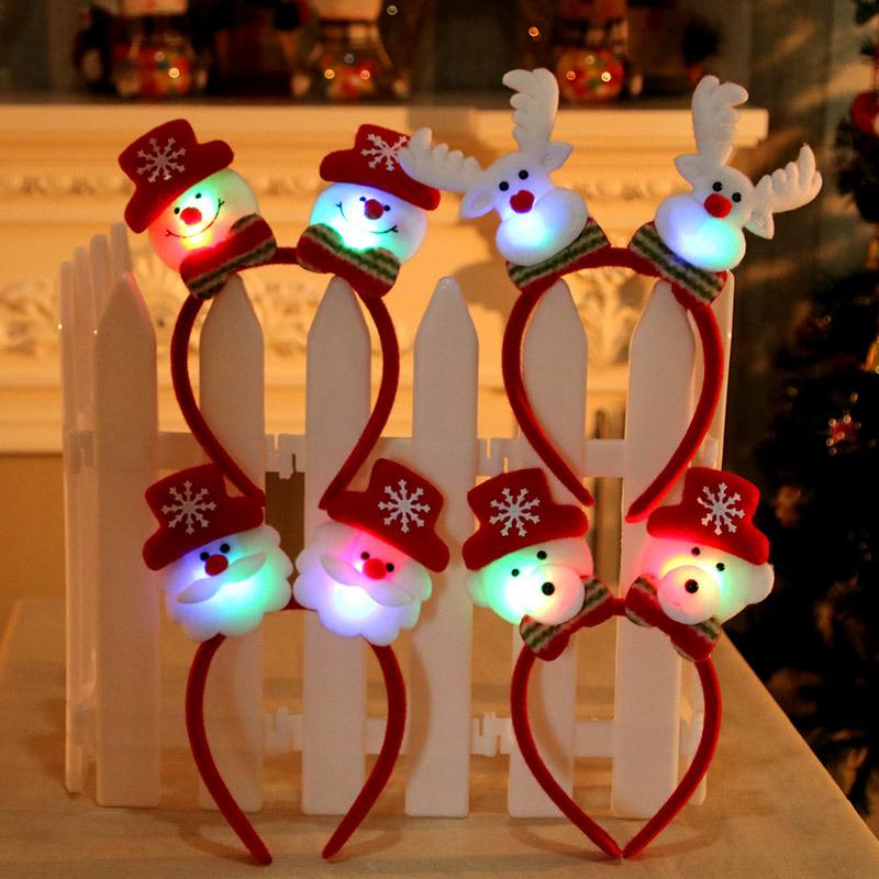 LED Christmas headband