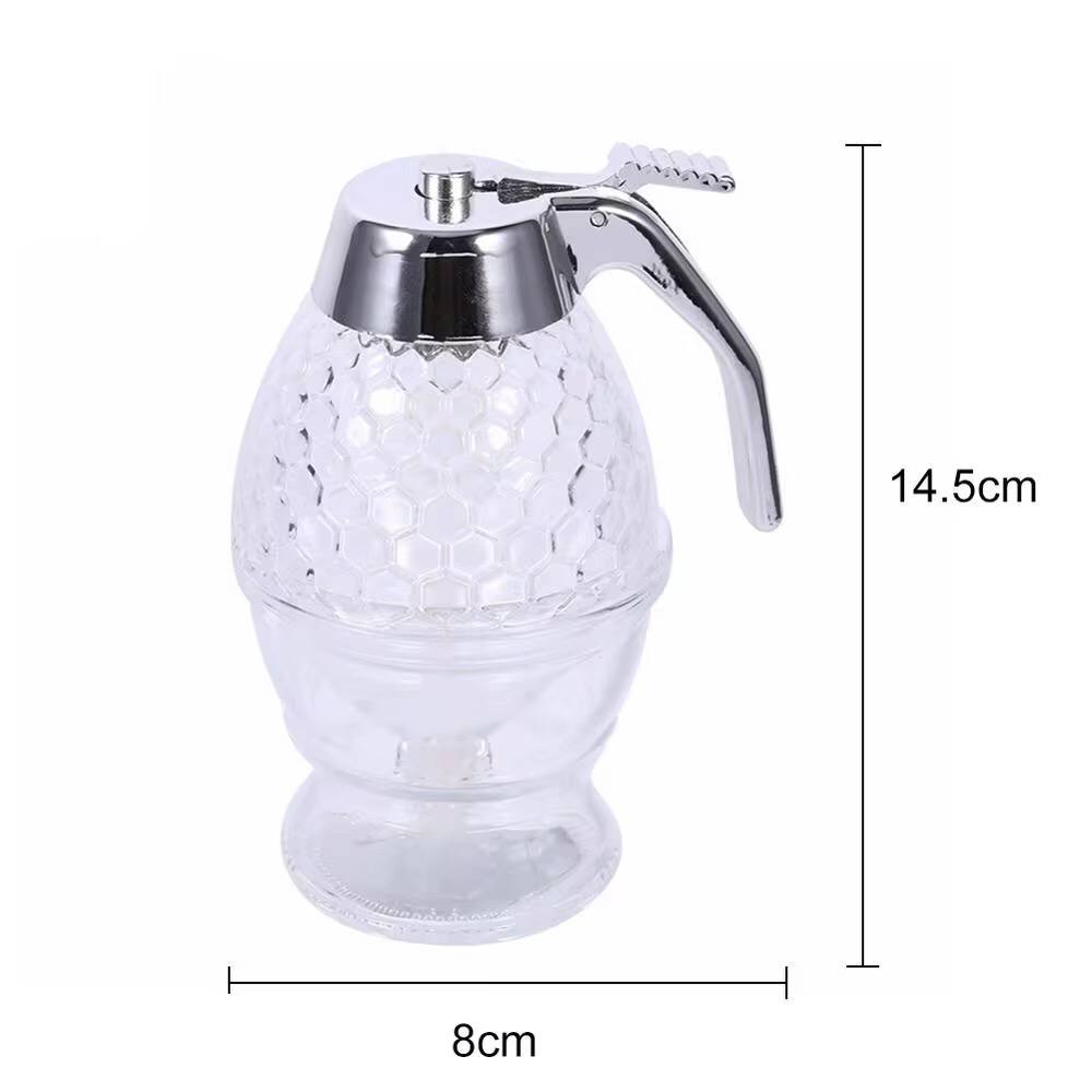 Acrylic honey dispenser