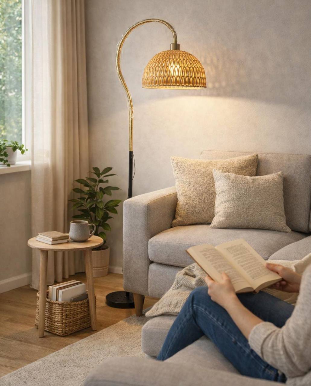 Rustic Style Floor lamp