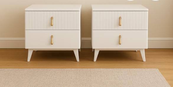 Two Drawer Bedside table