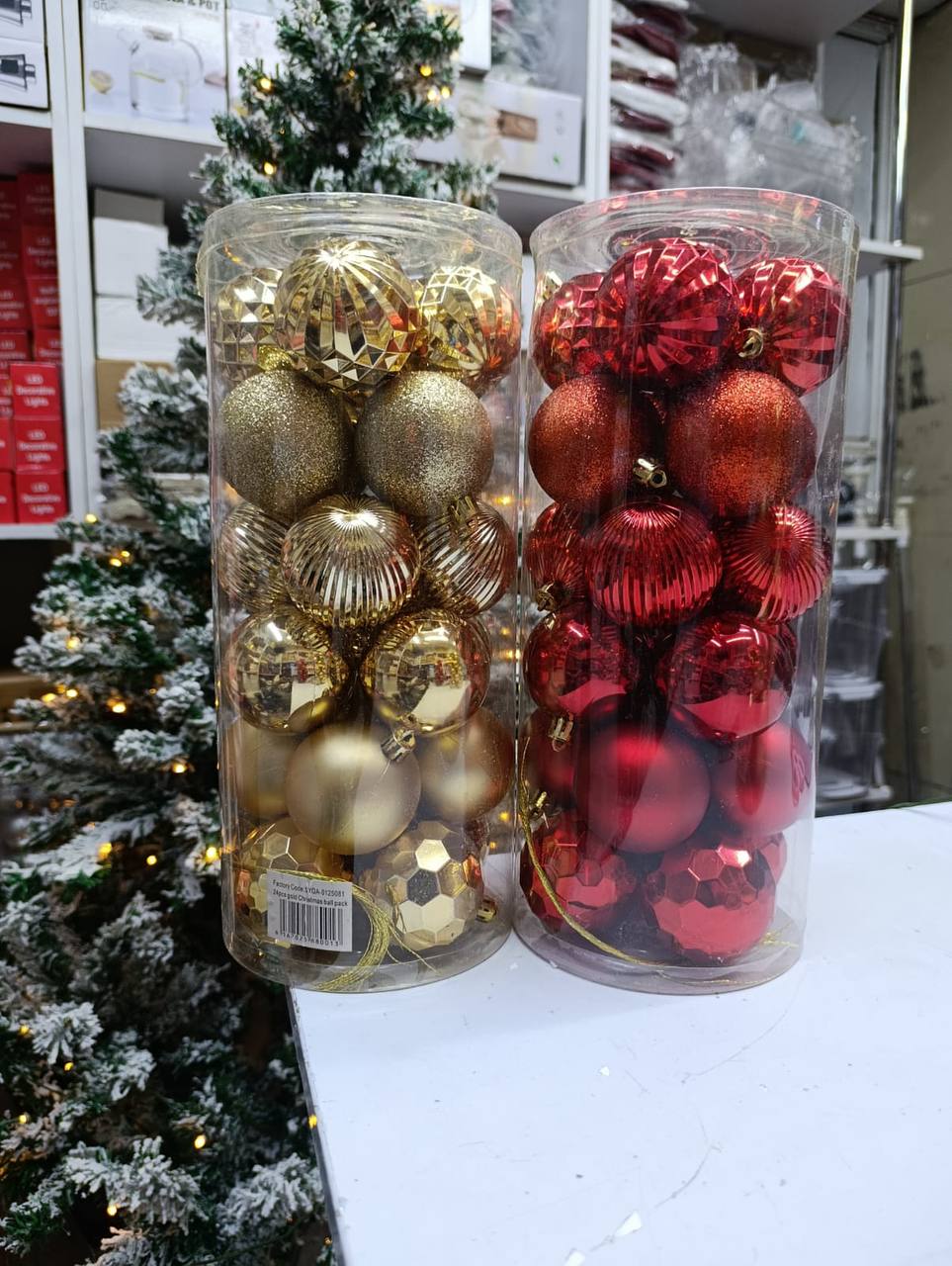 24Pcs Christmas Bubbles