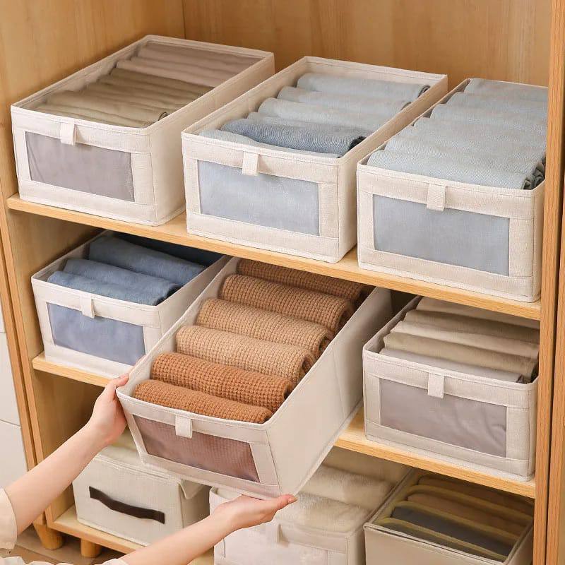 Wardrobe storage organizers
Household visible wardrobe storage