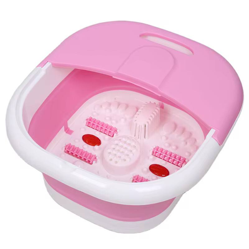 High quality portable silicon folding electric foot bath foot massage machine