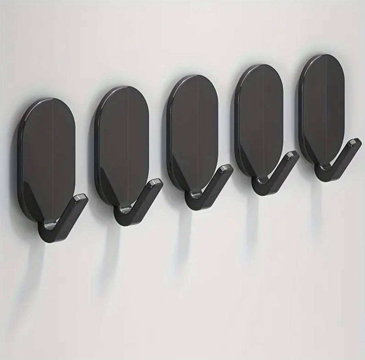 5 Piece Strong Self-Adhesive Wall Hooks