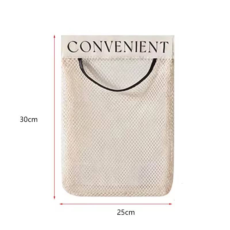 Mesh Hanging Storage Bags/Kitchen Garbage Bag Storage