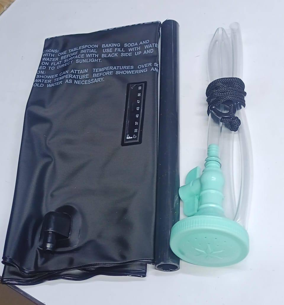 Camp shower available