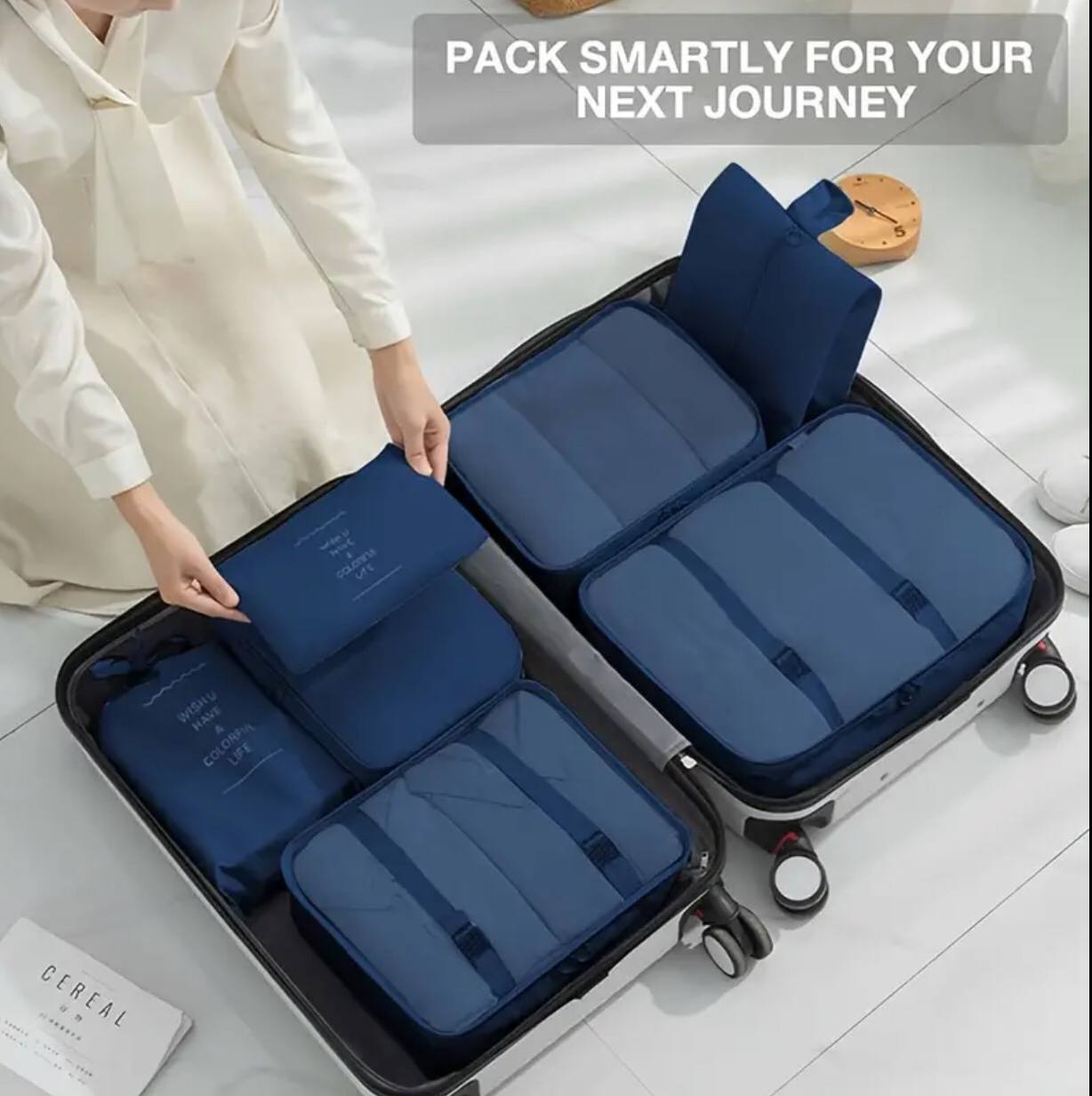 9pcs Luggage Travel Organizers For Suitcase