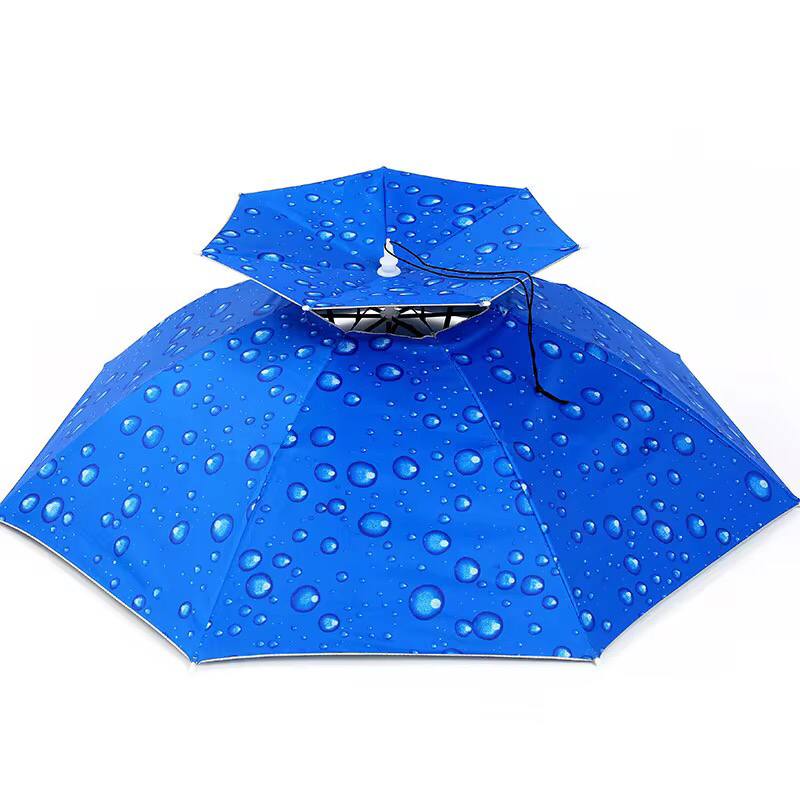 Double layer head supported umbrella